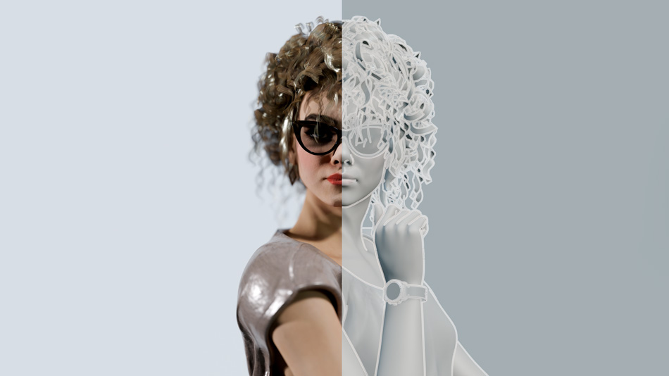 رندر با کیفیت بالا